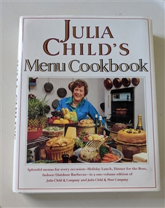 Julia Child's cookbook Menu Cookbook 1994 recipes