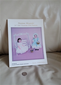 Madame Alexander 1990 Victorian Girl pattern book