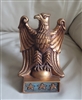 Gold Eagle bookend by Progressive Art 1965 display