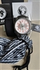 Mens Versus by Versace Soho 44mm quartz chronograph watch in original box with fabric pouch and booklets