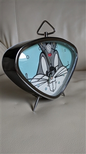 WB Bugs Bunny standing wind up alarm clock 1996