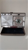 1965 Westinghouse H968PLB vintage wind up clock radio with clamshell case