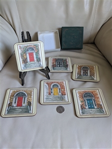 Irish Heritage Series set of 6 coasters door decor