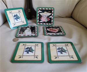 Six coaster by Pimpernel and Bears by Jeff Fleming