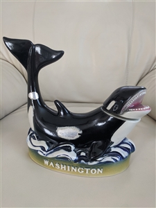 Orca Killer Whale Washington decanter bottle decor