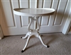 Mahogany Mersman 6651 Harp tables in white finish