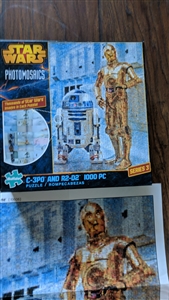 Star Wars Photomosaics Puzzle C3PO R2D2 2015