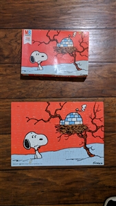 Peanuts Puzzle 1958 by MB 100 series 108 pieces