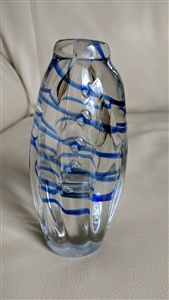 Perfume bottle bud vase Concoran Nourot Murano