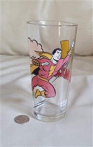 Pepsi collectible novelty SHAZAM drinkinglass 1978