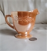 Anchor Hocking Fire King creamer lustre  design