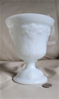 Milk glass vase from E O Brody Co USA