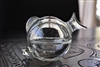 Clear glass Fish lidded trinket storage box