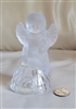 Frosted glass crystal Angel Bell home decoration