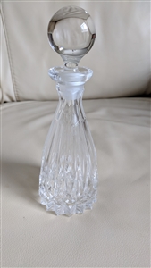 Vintage glass bottle with stopper interior decor