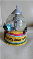 The Wizard of Oz Tin man snow globe Westland gifts