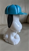 Peanuts Snoopy Avon after shave milk glass bottle
