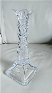 Crystal Clear single candle candle holder