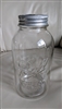 Bell Perfect Mason embossed design #14 glass jar