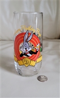 Warner Bros Bugs 50 Anniversary drinking glass