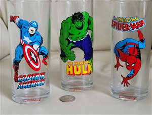 Marvel  2011 Superman Hulk Captain America glasses