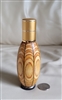 Perfume cologne glbottle wooden mosaic encased