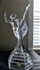 RCR Italian crystal ballerina statue 11 inch