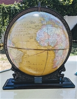 Crams Imperial 12 inch desk World Globe 1970