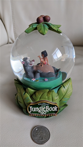 Jungle book 40th Snow shops Globe