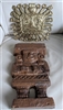 Viracocha deity and Maya Burwood plaques