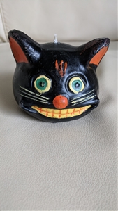 Black smiling cat candle daily use or Halloween