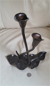 S Nelles bronze double Callia sculpture