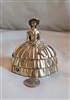 English cast iron Southern Belle dinner bell decor