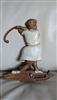 Sexton 1968 metal golfing women wall decor