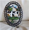 Cast iron Cow trivet