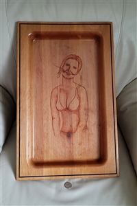 Wooden serving tray Ralph Lauren  collectible