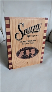 Wooden Cigar box Sauza Tequila by Drew Estate