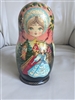 Russian nesting doll Nutcracker theme ornaments