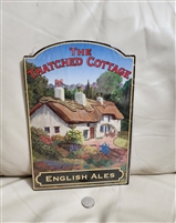 The Thatched Cottage Ale Pub Sign made in England, Scotland pub sign