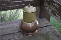 Antique lidded jar from Belgium