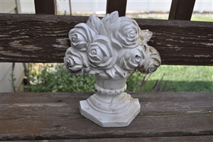 Cast Iron door stopper with Roses