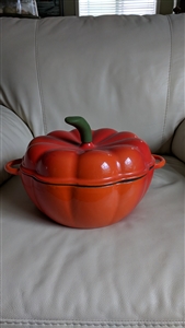 Dutch Oven by Technique Pumpkin pot kitchen cooking and baking accessories