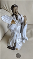 vintage shiwan ceramic nobleman mudman figure