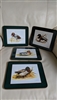 Joel Kirk Duck decorated placement mats