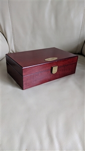 Don Salvatore travel humidor wooden box