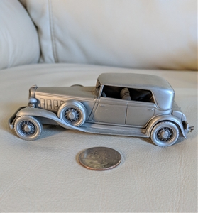 Danbury Mint pewter automobile Chrysler Lebaron 32