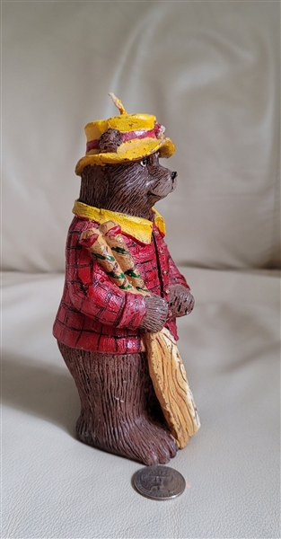 Twos Company vintage Bear candle