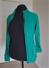 Kirkland Signature teal activewear jacket sz S