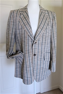 vintage 1970s sears the men's store striped sport coat