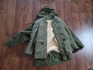 Rare 1966 USAF MIL-J-4883C Jacket & Wool Liner Issued as Original Set